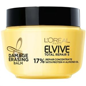 L'Oreal Paris Elvive Total Repair 5 Damage Erasing Balm Rinse-Out Treatment, 8.5